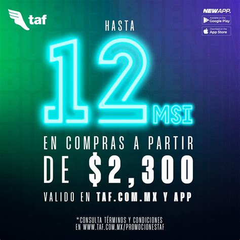 taf meses sin intereses
